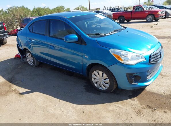 ML32F3FJ2HHF12614 2017 MITSUBISHI MIRAGE G4 Blue Przód prawy