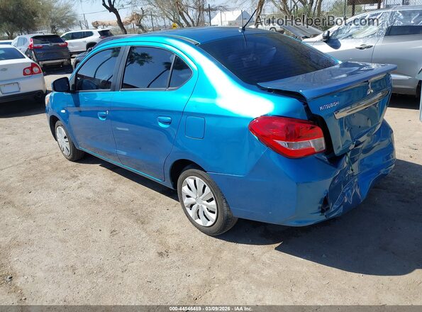 ML32F3FJ2HHF12614 2017 MITSUBISHI MIRAGE G4 Blue Tył lewy