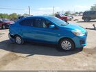2017 Mitsubishi Mirage G4 Es Blue vin: ML32F3FJ2HHF12614