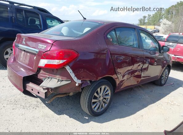 ML32F3FJ2JHF13784 2018 MITSUBISHI MIRAGE G4 Burgundy Դիմացի տեսք