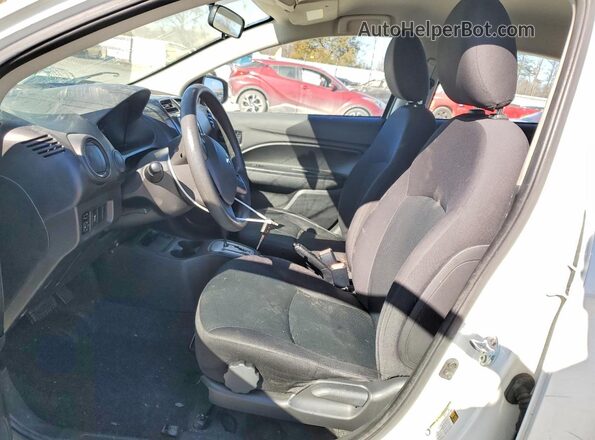 ML32F3FJ2LHF00665 2020 MITSUBISHI MIRAGE White Vista interior delantera