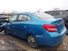 2018 Mitsubishi Mirage G4 Es Синий vin: ML32F3FJ3JHF01076