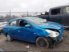 2018 Mitsubishi Mirage G4 Es Синий vin: ML32F3FJ3JHF01076