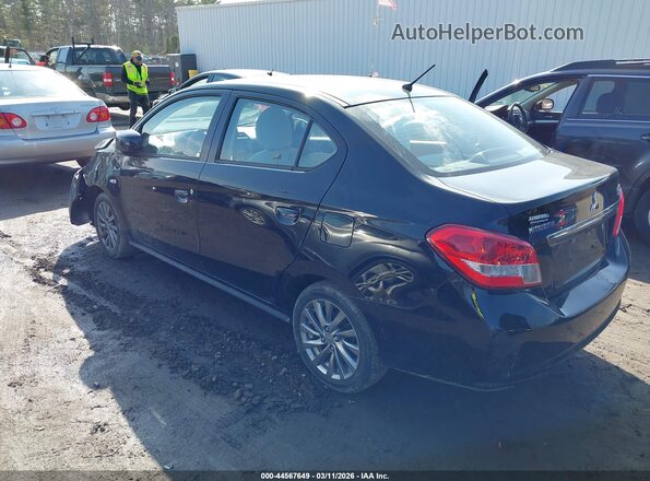 ML32F3FJ3KHF00379 2019 MITSUBISHI MIRAGE G4 Черный Задняя левая четверть