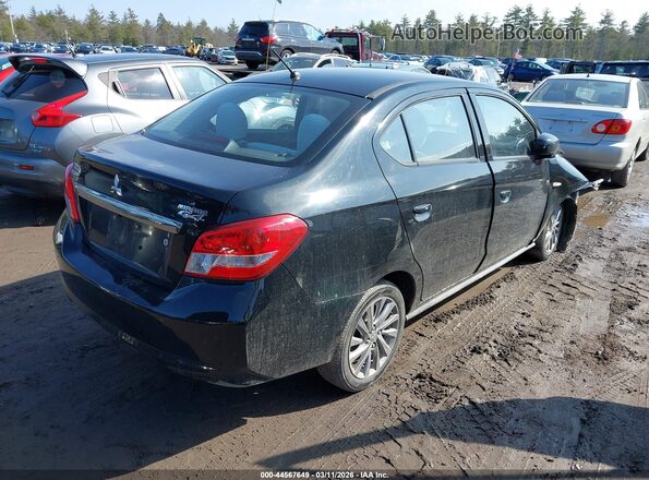 ML32F3FJ3KHF00379 2019 MITSUBISHI MIRAGE G4 Черный Задняя правая четверть