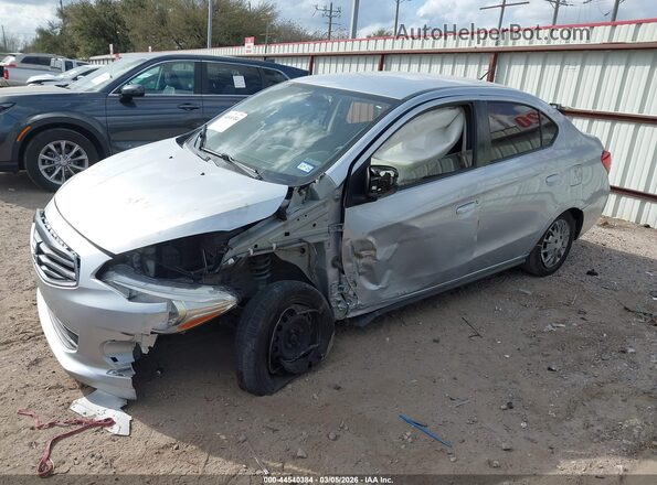 ML32F3FJ3KHF00561 2019 MITSUBISHI MIRAGE G4 Серебряный Передняя левая четверть