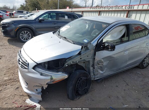ML32F3FJ3KHF00561 2019 MITSUBISHI MIRAGE G4 Серебряный Вид спереди