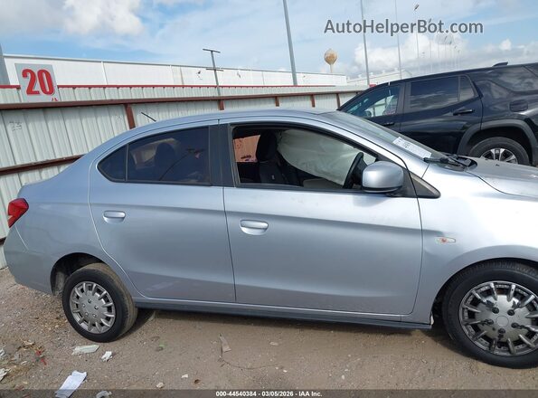 ML32F3FJ3KHF00561 2019 MITSUBISHI MIRAGE G4 Серебряный Вид задней части салона