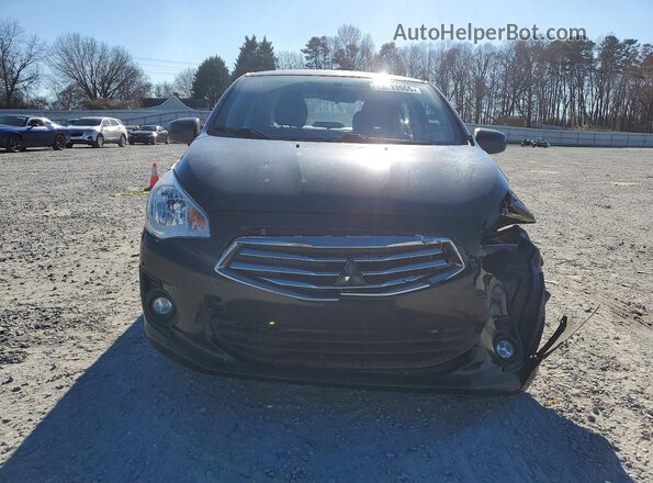 ML32F3FJ3KHF15173 2019 MITSUBISHI MIRAGE Black Դիմացի տեսք