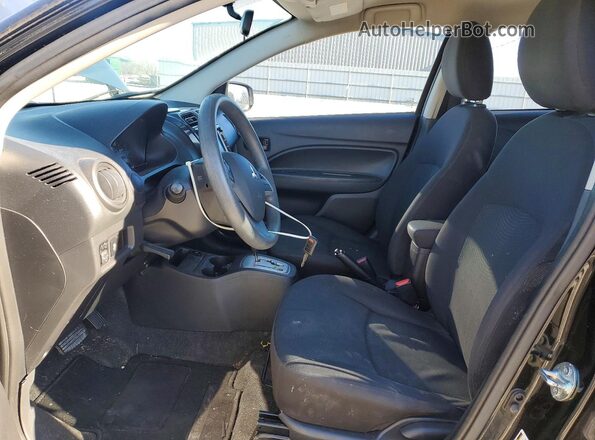 ML32F3FJ3KHF15173 2019 MITSUBISHI MIRAGE Black Սալոնի դիմացի տեսք