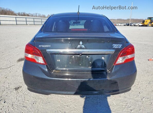 ML32F3FJ3KHF15173 2019 MITSUBISHI MIRAGE Black Հետևի տեսք