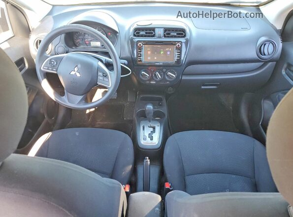 ML32F3FJ3KHF15173 2019 MITSUBISHI MIRAGE Black Առջևի վահանակի տեսք