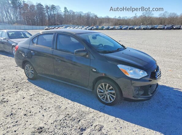 ML32F3FJ3KHF15173 2019 MITSUBISHI MIRAGE Black Առջևի աջ