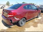 2019 Mitsubishi Mirage G4 Es Темно-бордовый vin: ML32F3FJ3KHF16887