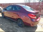2019 Mitsubishi Mirage G4 Es Темно-бордовый vin: ML32F3FJ3KHF16887