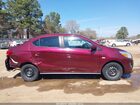 2019 Mitsubishi Mirage G4 Es Темно-бордовый vin: ML32F3FJ3KHF16887