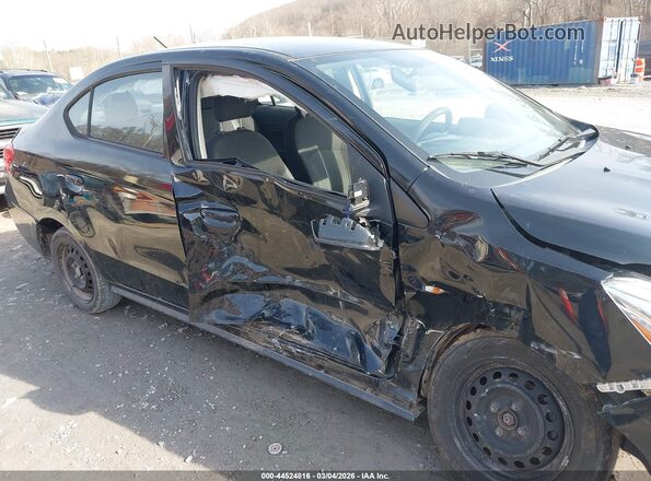 ML32F3FJ3LHF07558 2020 MITSUBISHI MIRAGE G4 Black Вид щитка приладів