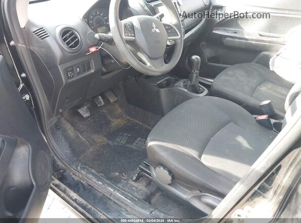 ML32F3FJ3LHF07558 2020 MITSUBISHI MIRAGE G4 Black Вид салону спереду