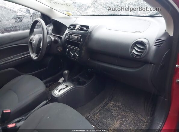 ML32F3FJ4HH001466 2017 MITSUBISHI MIRAGE G4 Красный Вид салона спереди