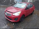 2017 Mitsubishi Mirage G4 Es Красный vin: ML32F3FJ4HH001466