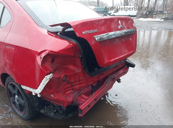 ML32F3FJ4HH001466 2017 MITSUBISHI MIRAGE G4 Красный Вид спереди