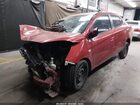 2017 Mitsubishi Mirage G4 Es Красный vin: ML32F3FJ5HHF04961