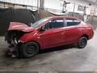 2017 Mitsubishi Mirage G4 Es Красный vin: ML32F3FJ5HHF04961
