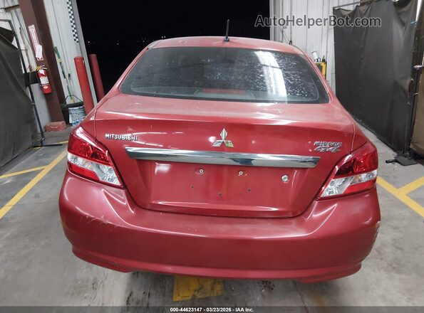 ML32F3FJ5HHF04961 2017 MITSUBISHI MIRAGE G4 Красный 
