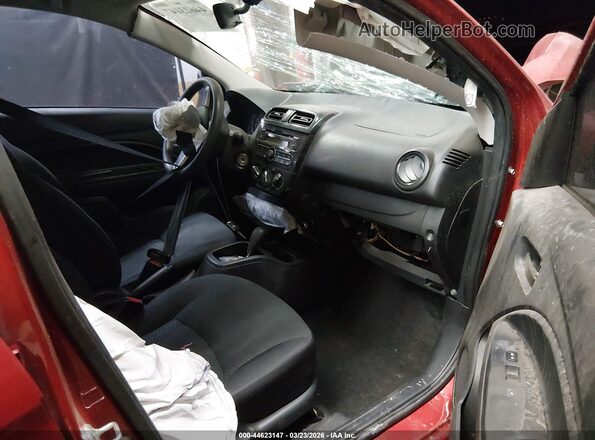 ML32F3FJ5HHF04961 2017 MITSUBISHI MIRAGE G4 Красный Вид салона спереди