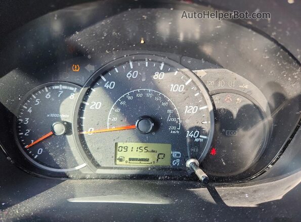 ML32F3FJ5KHF02165 2019 MITSUBISHI MIRAGE Бордовый Вид щитка приборов