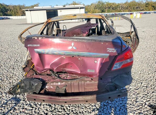 ML32F3FJ5KHF11593 2019 MITSUBISHI MIRAGE Burn Rear view