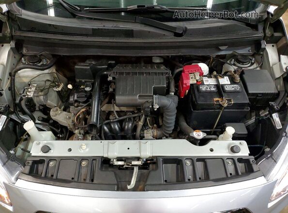 ML32F3FJ5KHF17944 2019 MITSUBISHI MIRAGE Silver Rear interior view