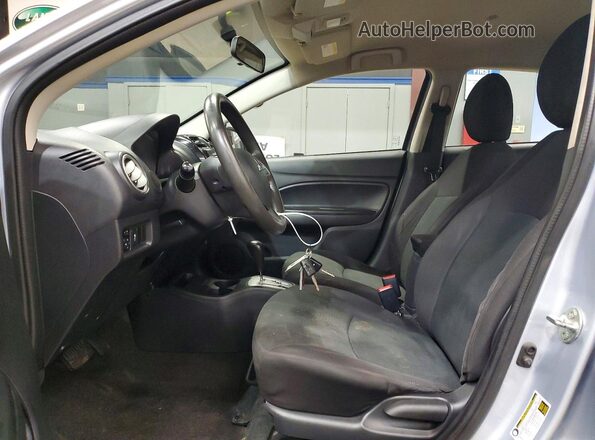 ML32F3FJ5KHF17944 2019 MITSUBISHI MIRAGE Silver Front interior view
