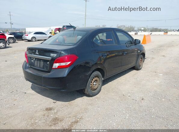 ML32F3FJ6JHF15277 2018 MITSUBISHI MIRAGE G4 Черный Задняя правая четверть