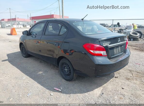 ML32F3FJ6JHF15277 2018 MITSUBISHI MIRAGE G4 Черный Задняя левая четверть
