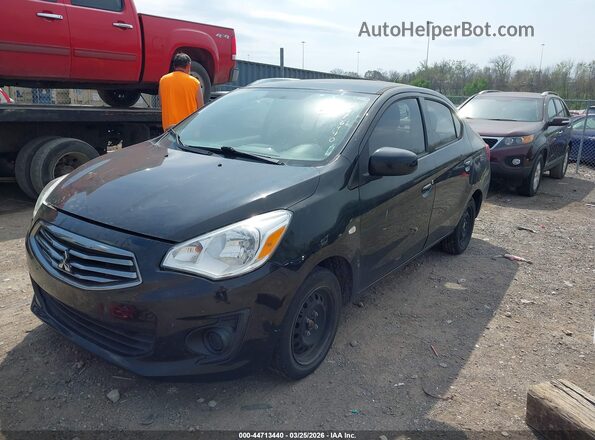 ML32F3FJ6JHF15277 2018 MITSUBISHI MIRAGE G4 Черный Вид спереди