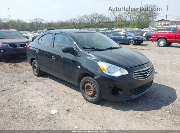 ML32F3FJ6JHF15277 2018 MITSUBISHI MIRAGE G4 Черный Передняя правая четверть