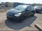 2018 Mitsubishi Mirage G4 Es Черный vin: ML32F3FJ6JHF15277
