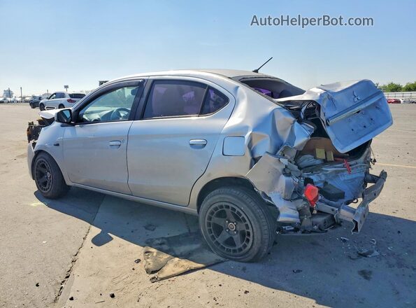 ML32F3FJ7HH003101 2017 MITSUBISHI MIRAGE Silver Tył lewy