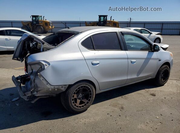ML32F3FJ7HH003101 2017 MITSUBISHI MIRAGE Silver Tył prawy