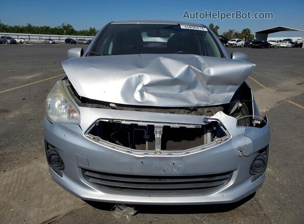 ML32F3FJ7HH003101 2017 MITSUBISHI MIRAGE Silver Widok z przodu