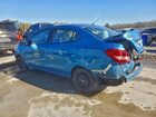 2017 Mitsubishi Mirage G4 Es Blue vin: ML32F3FJ7HHF14763
