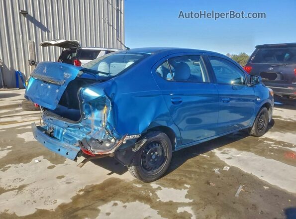 ML32F3FJ7HHF14763 2017 MITSUBISHI MIRAGE Blue Trasero derecho
