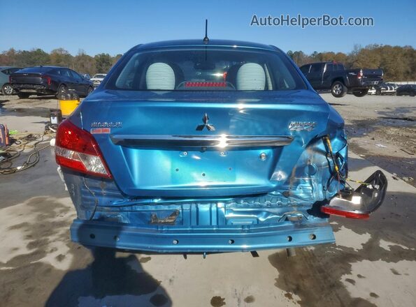 ML32F3FJ7HHF14763 2017 MITSUBISHI MIRAGE Blue Vista trasera