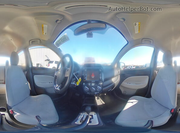 ML32F3FJ7HHF14763 2017 MITSUBISHI MIRAGE Blue Vista de la etiqueta del VIN