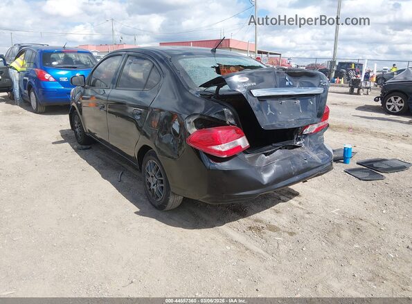 ML32F3FJ7HHF20143 2017 MITSUBISHI MIRAGE G4 Black უკანა მარცხენა