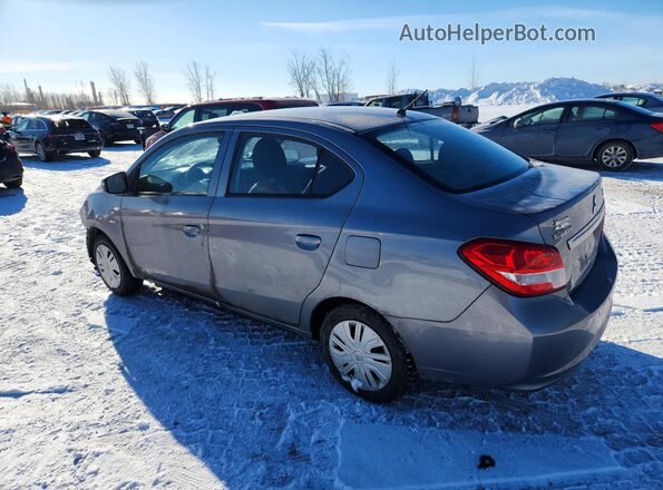 ML32F3FJ7JHF01307 2018 MITSUBISHI MIRAGE Silver Trasero izquierdo