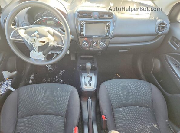 ML32F3FJ7JHF01307 2018 MITSUBISHI MIRAGE Silver Vista del salpicadero