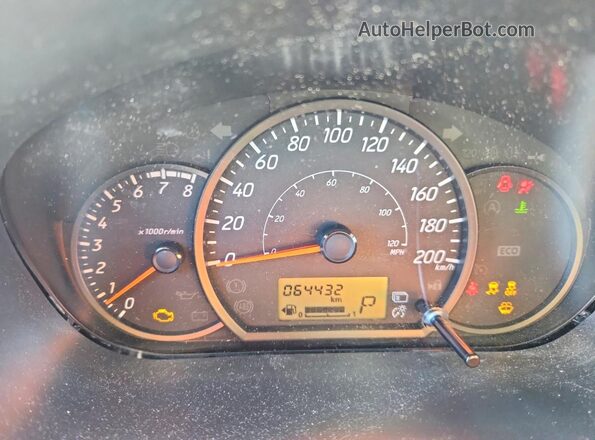 ML32F3FJ7JHF01307 2018 MITSUBISHI MIRAGE Silver Vista del cuadro de instrumentos