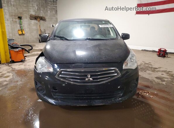 ML32F3FJ7JHF15370 2018 MITSUBISHI MIRAGE Черный Вид спереди